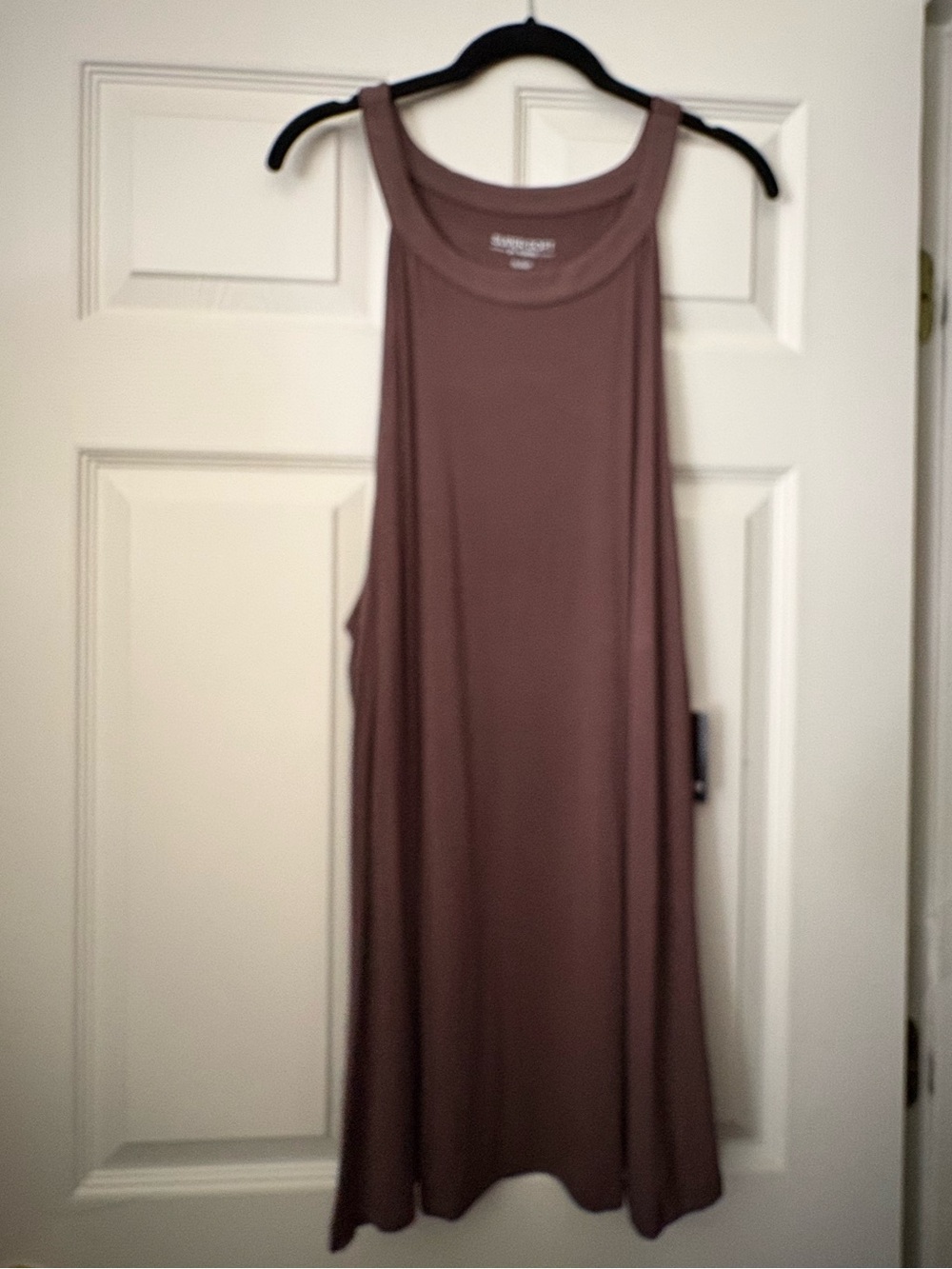 Torrid long brown goddess high neck Supersoft sleep tank SOLD OUT SIZE 4 NWT